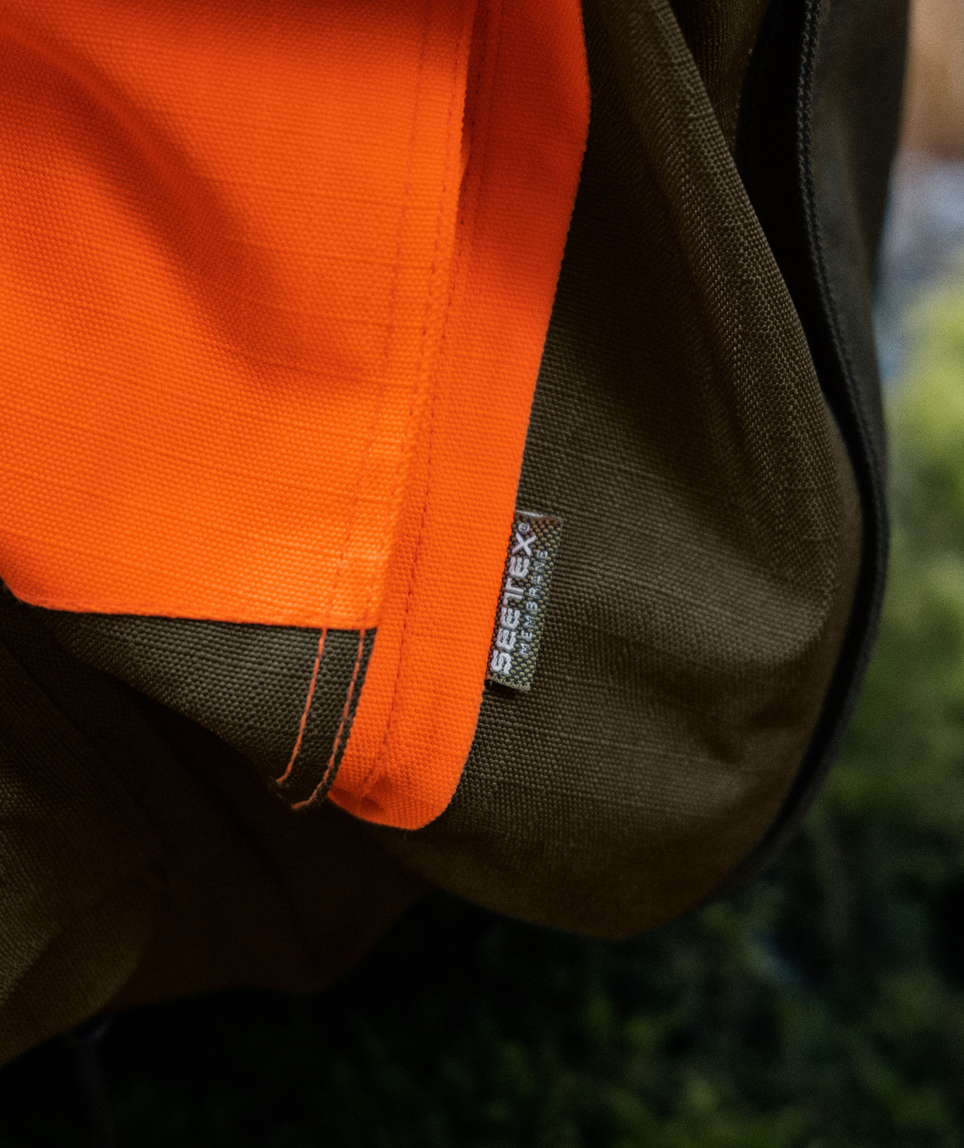 Seeland Venture Rover jacket, Hi-Vis Orange/Pine Green, large image number 7