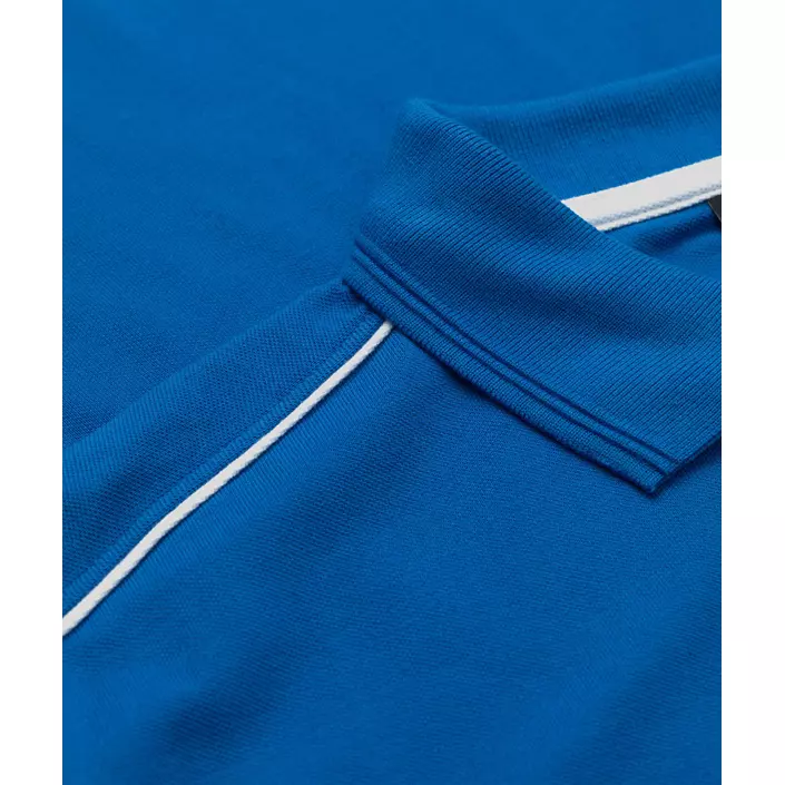 ID PRO Wear pipings polo shirt, Azure Blue, large image number 3