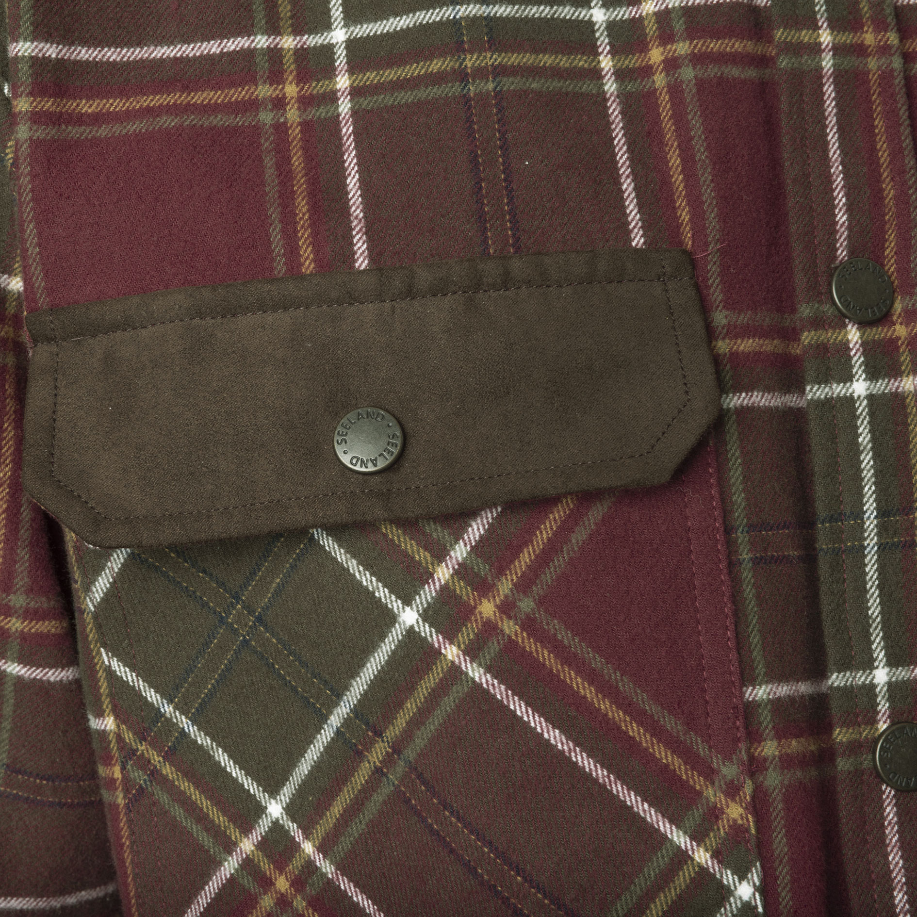 Seeland Banff lumberjack shirt, Red Check, large image number 6