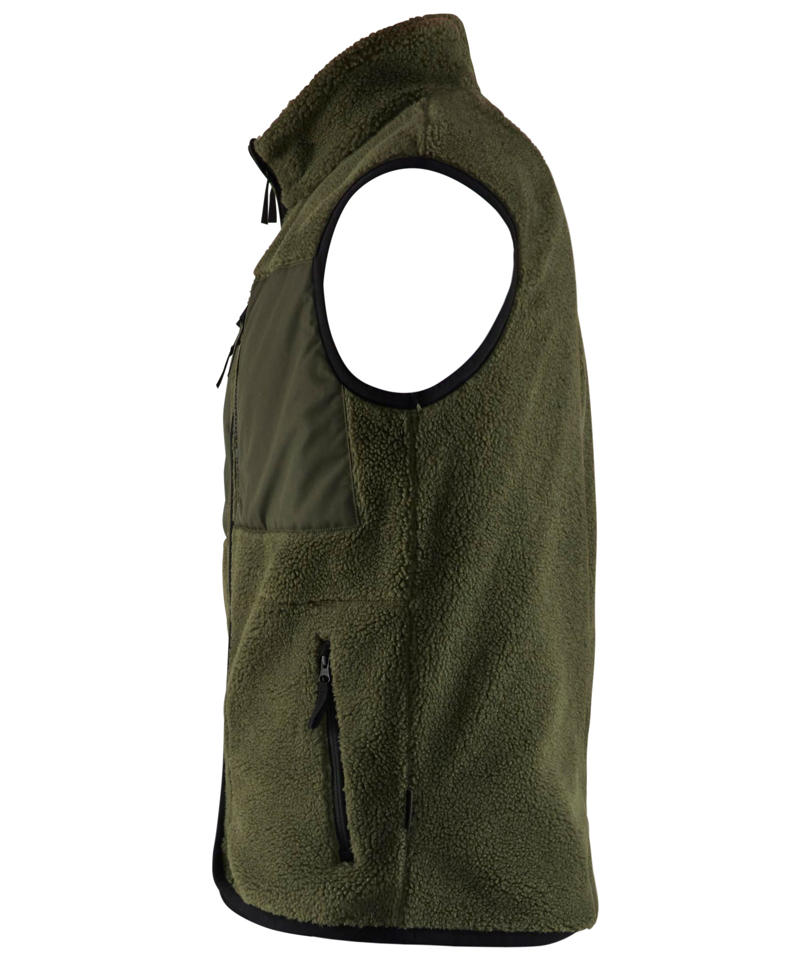 Bl&aring;kl&auml;der fibre pile vest, Autumn Green, large image number 3