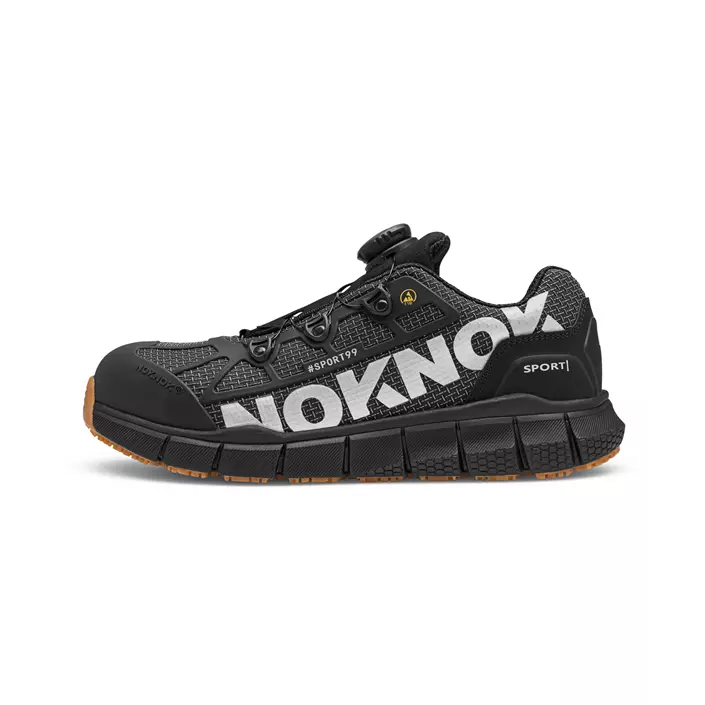Noknok Sport99 safety shoes S1P, Black, large image number 0