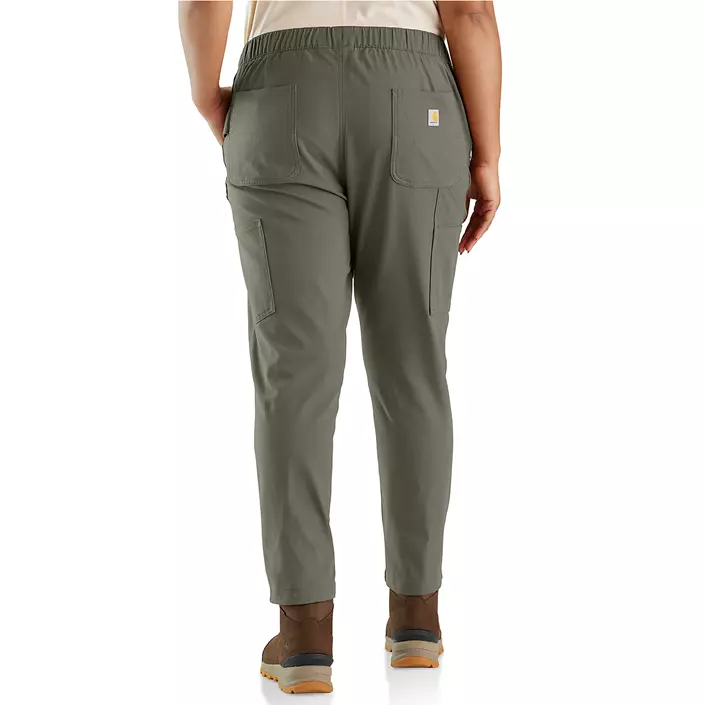 Carhartt Force Damen Hose, Dusty Olive, Dusty Olive, large image number 3