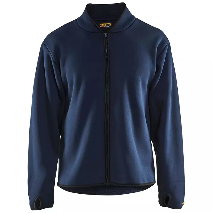 Blåkläder fibre pile jacket, Marine Blue, large image number 0