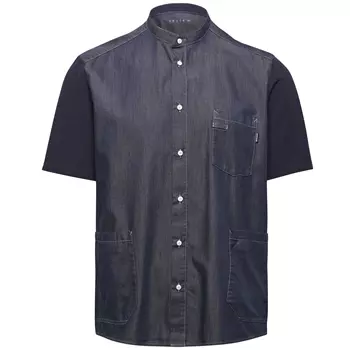 Kentaur kortärmad pique skjorta, Mörkblå