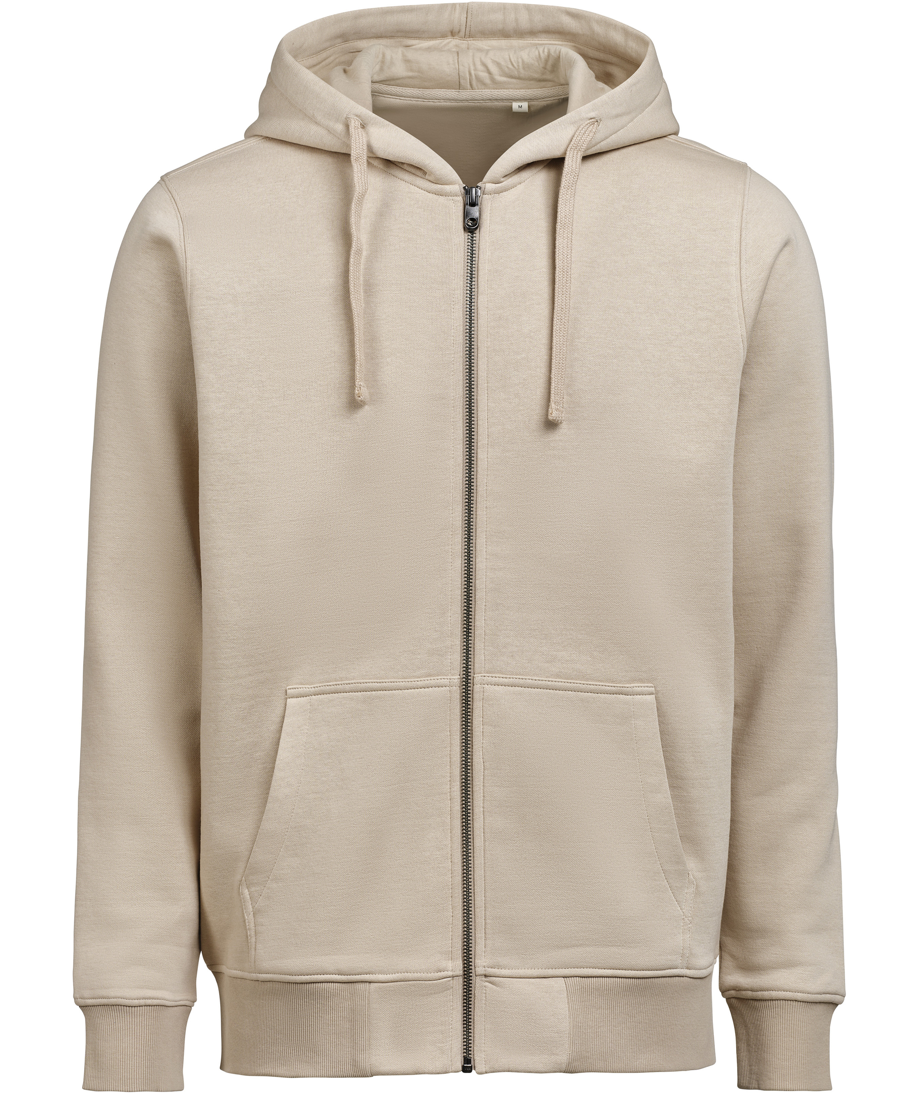 UM Regular Fit Hoodie mit Rei&szlig;verschluss, Latte, Latte, swatch