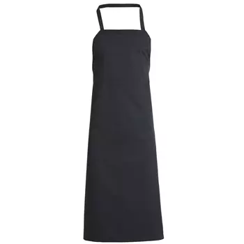 Kentaur wide bib apron, Black