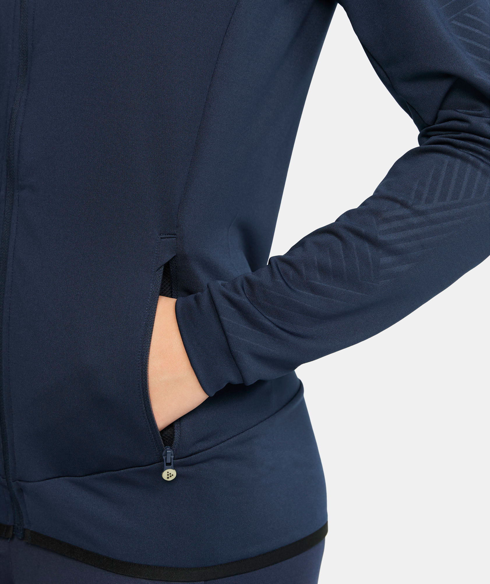 Craft Extend hoodie med dragkedja dam, Navy, large image number 6