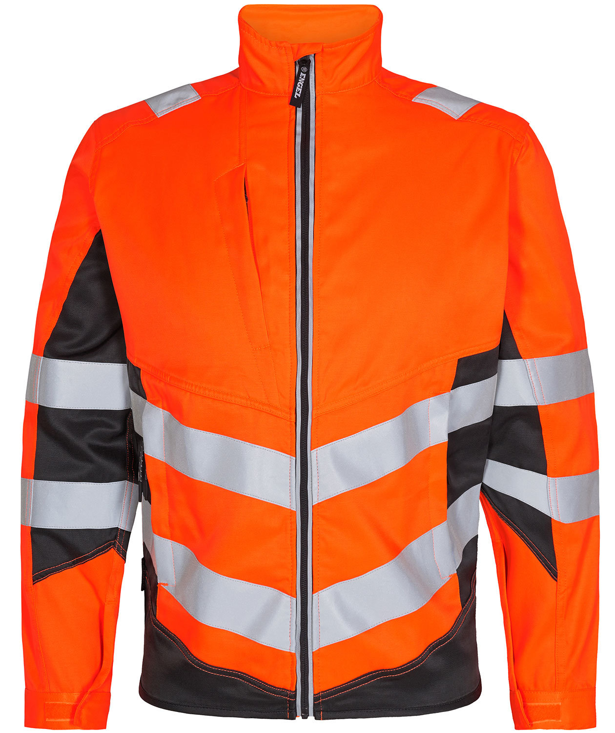 Engel Safety Light arbejdsjakke, Hi-vis orange/Gr&aring;, Hi-vis orange/Gr&aring;, swatch