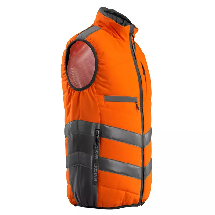 Mascot Safe Supreme Grimsby vadderad väst, Varsel Orange/Mørk antracit, large image number 3