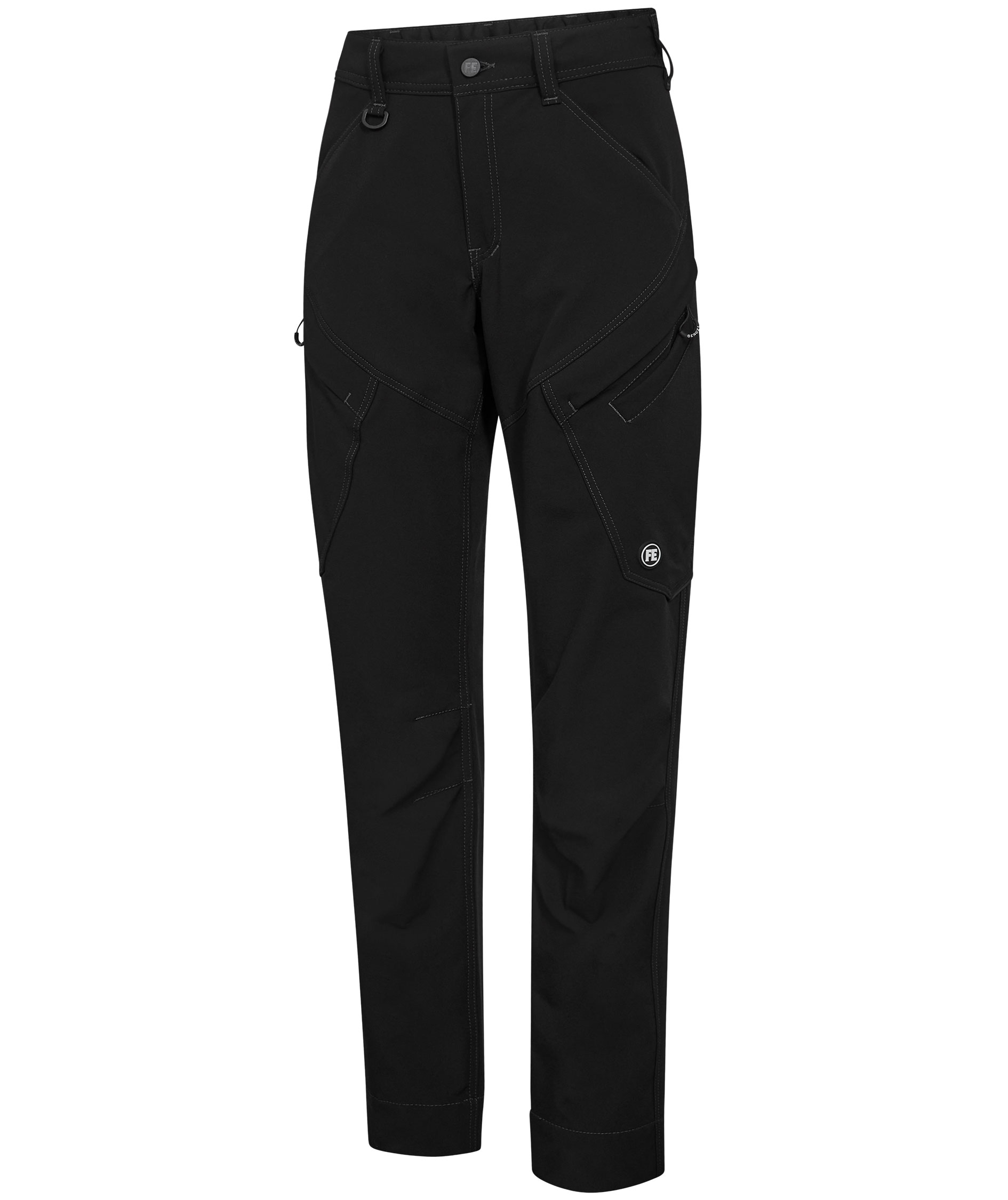 Engel X-treme women's service trousers full stretch, Black, large image number 2