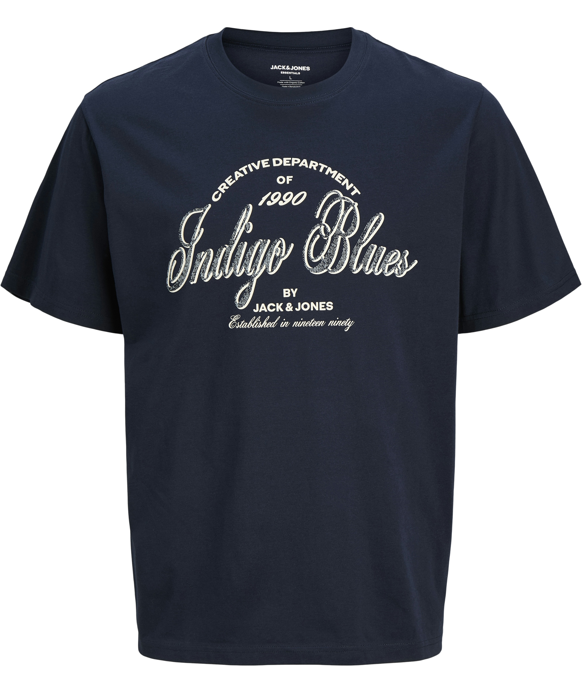 Jack & Jones JJEDENVER GRAPHIC T-shirt, Navy Blazer