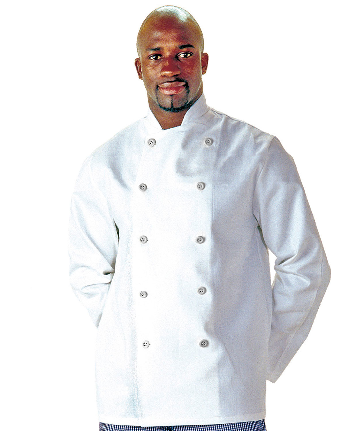 Portwest C836 kokkejakke, Hvid, large image number 1