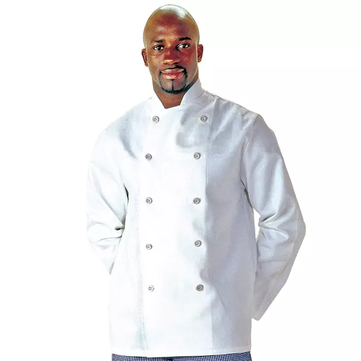 Portwest C836 chefs jacket, White, large image number 1