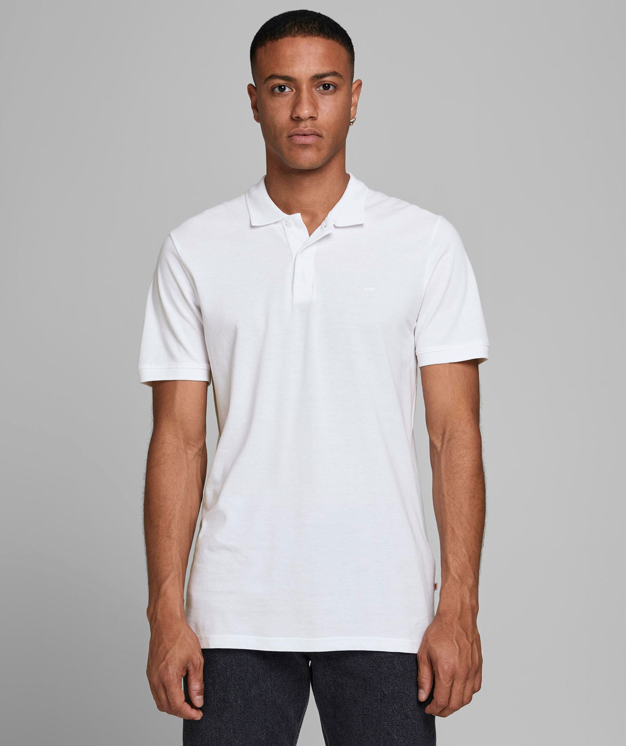 Jack & Jones JJEBASIC polo shirt, White