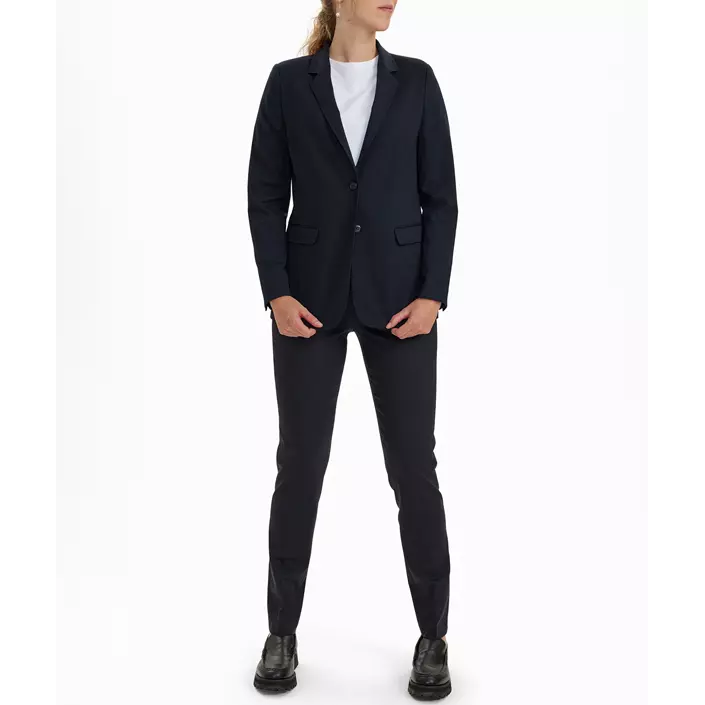Sunwill Extreme Flexibility Modern fit women's blazer, Dark navy, large image number 1