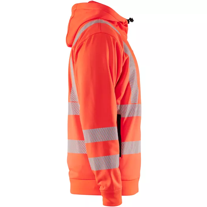 Blåkläder hoodie, Varsel Röd, large image number 2