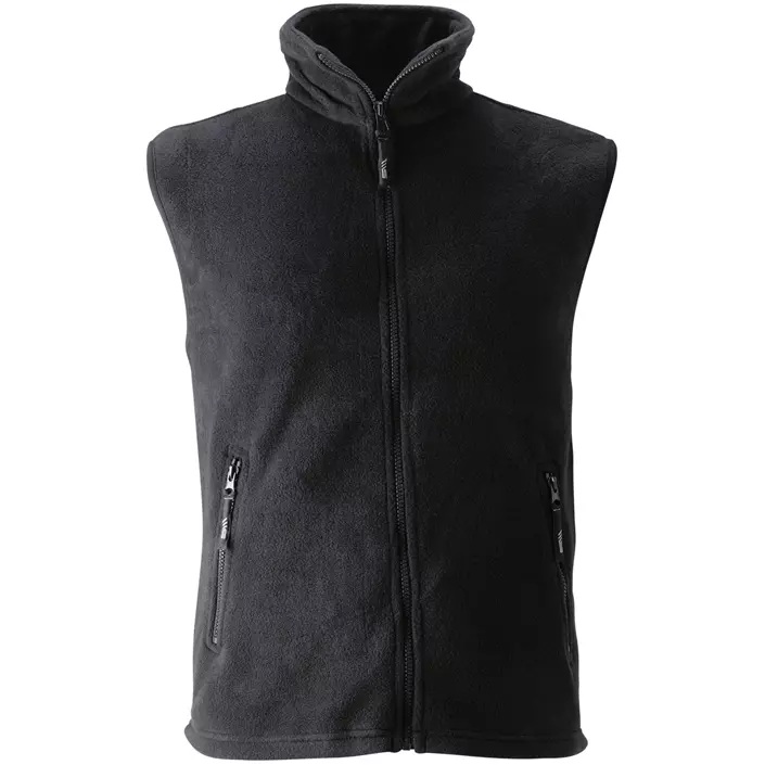 South West Winnipeg fleece vest, Black, large image number 0