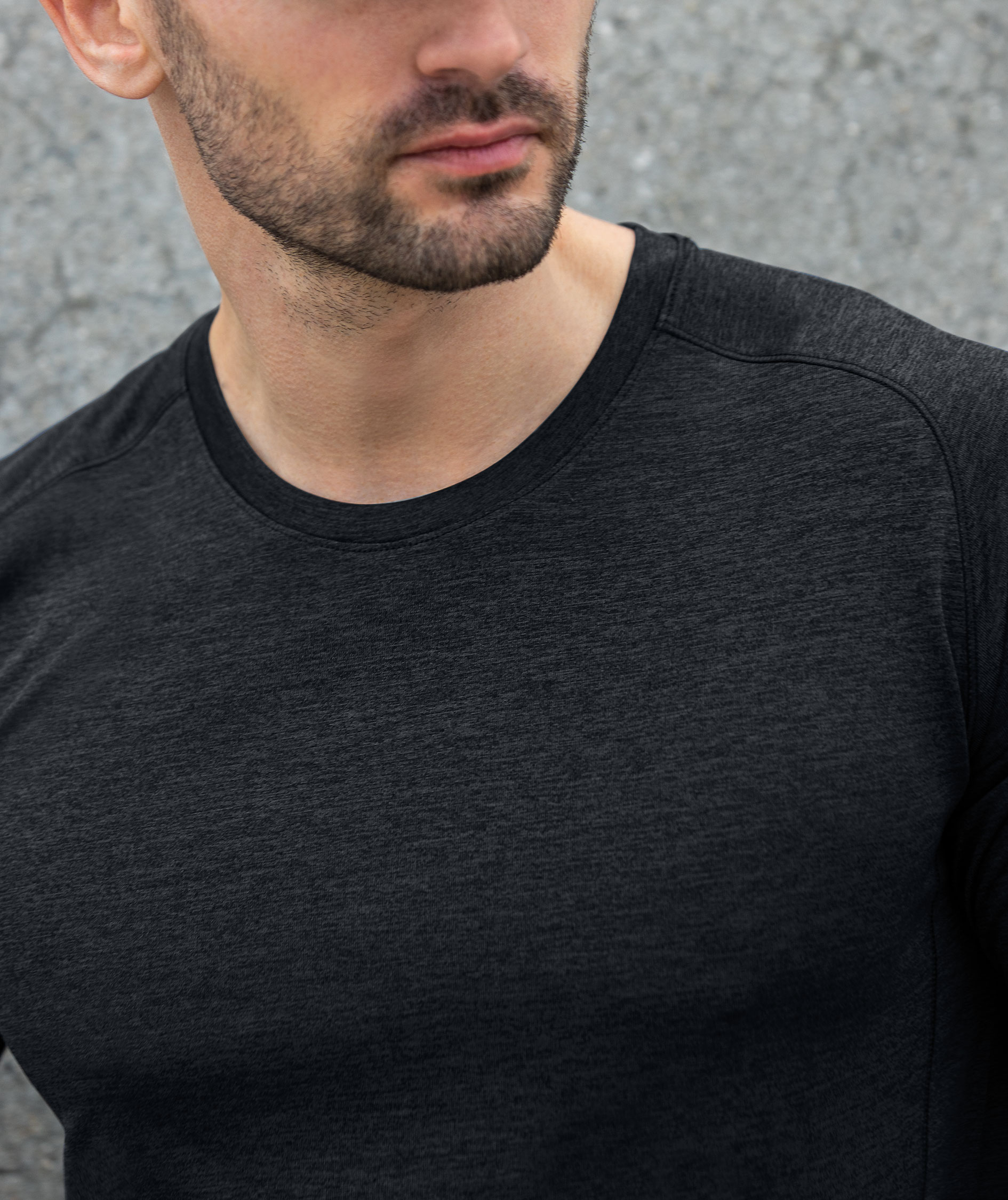 Nimbus Play Freemont T-shirt, Sort melange, large image number 5