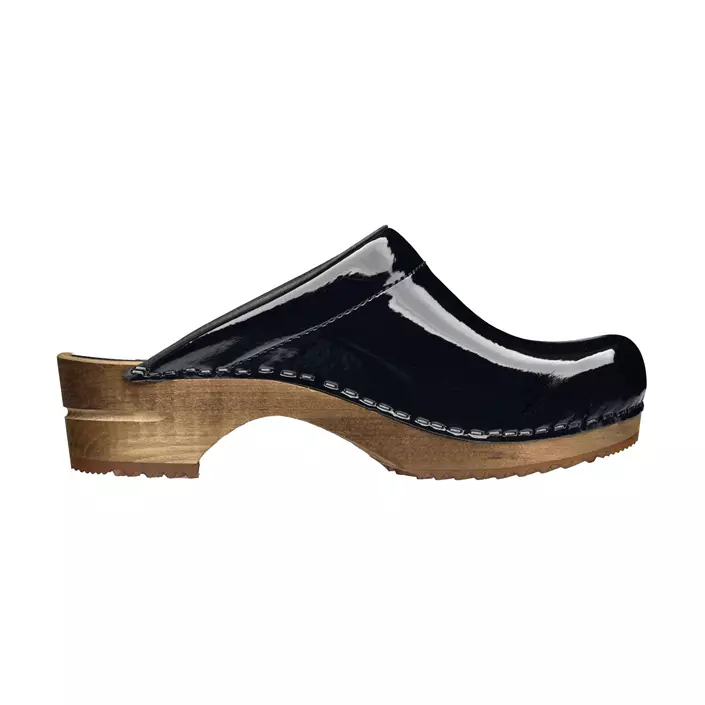 Sanita Classic patent Damen Clogs, Schwarz, large image number 1