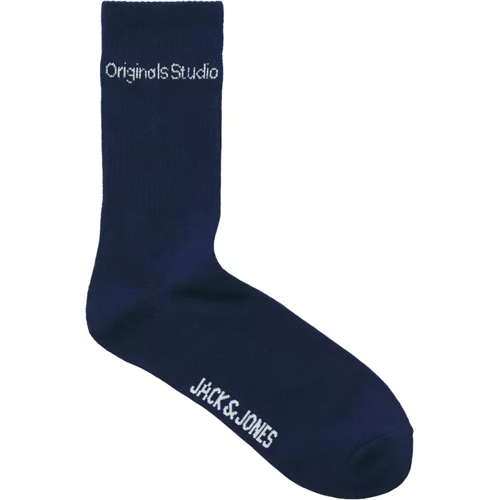 Jack & Jones JACVESTERBRO 3-pak tennisstrømper, Ocean Cavern, Ocean Cavern, large image number 2