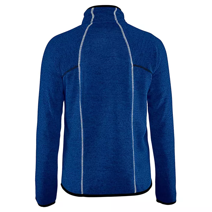 Blåkläder knitted jacket, Cobalt blue/white, large image number 2