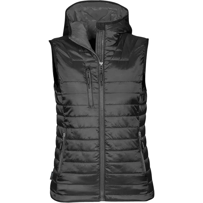Stormtech Gravity women's vest, Black/coke, large image number 0