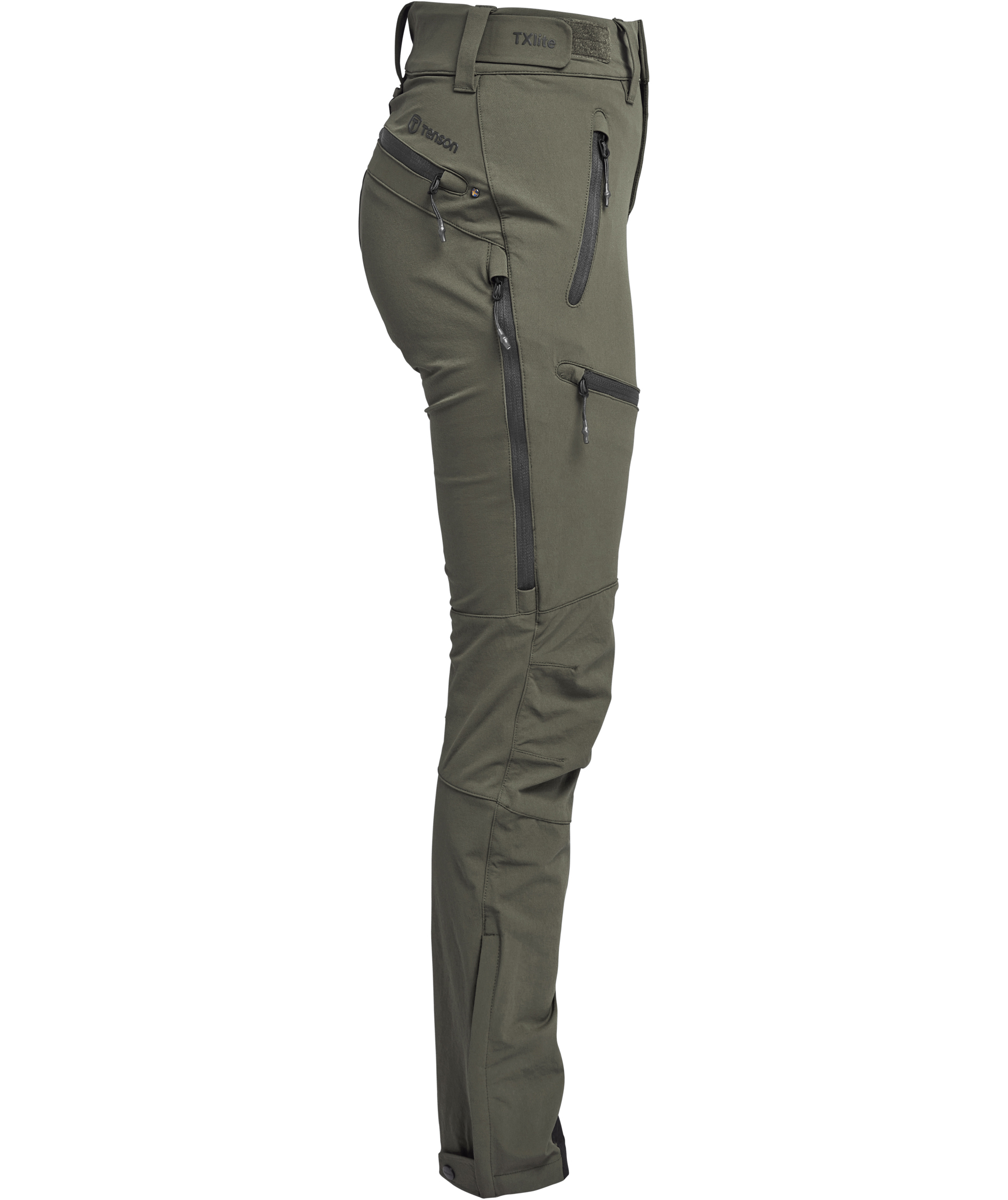 Tenson TXlite Flex women's trousers, Dark Olive, large image number 3