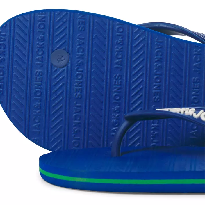 Jack & Jones JWFBASIC Flip Flop Badesandalen, Blue Quartz, large image number 5
