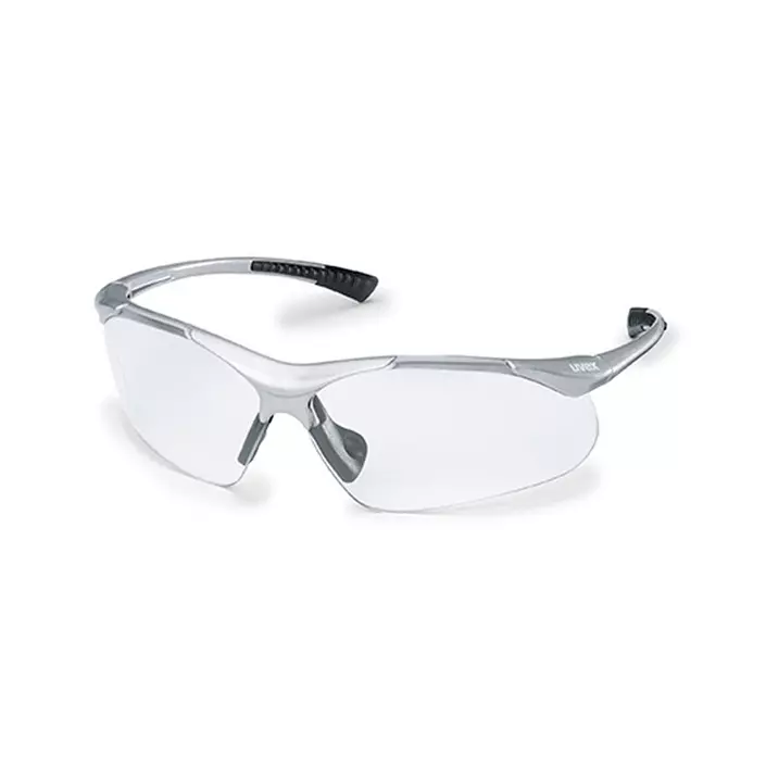 Uvex S100 Schutzbrille, Silber/Transparent, Silber/Transparent, large image number 0