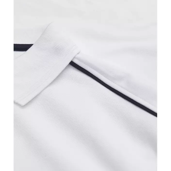ID PRO Wear pipings polo shirt, White, large image number 3