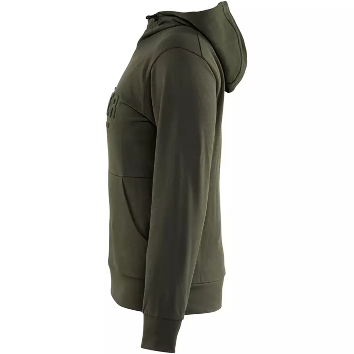 Blåkläder hoodie dam 3D, Skogsgrön, large image number 4