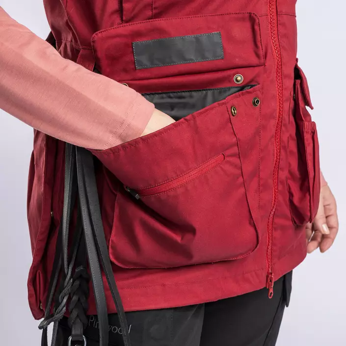 Pinewood Dog Sports Trainer damevest, Dark Tomato/Dark Red, large image number 8