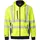 Top Swede hættetrøje med lynlås 1729, Hi-Vis Gul/Navy, Hi-Vis Gul/Navy, swatch