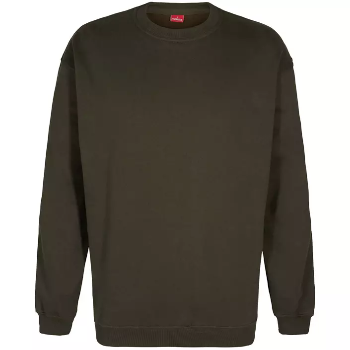 Engel collegetröja/sweatshirt, Forest green, large image number 0