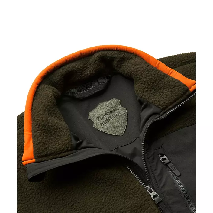 Northern Hunting Nord windbreaker jacket, Dark Green, large image number 3