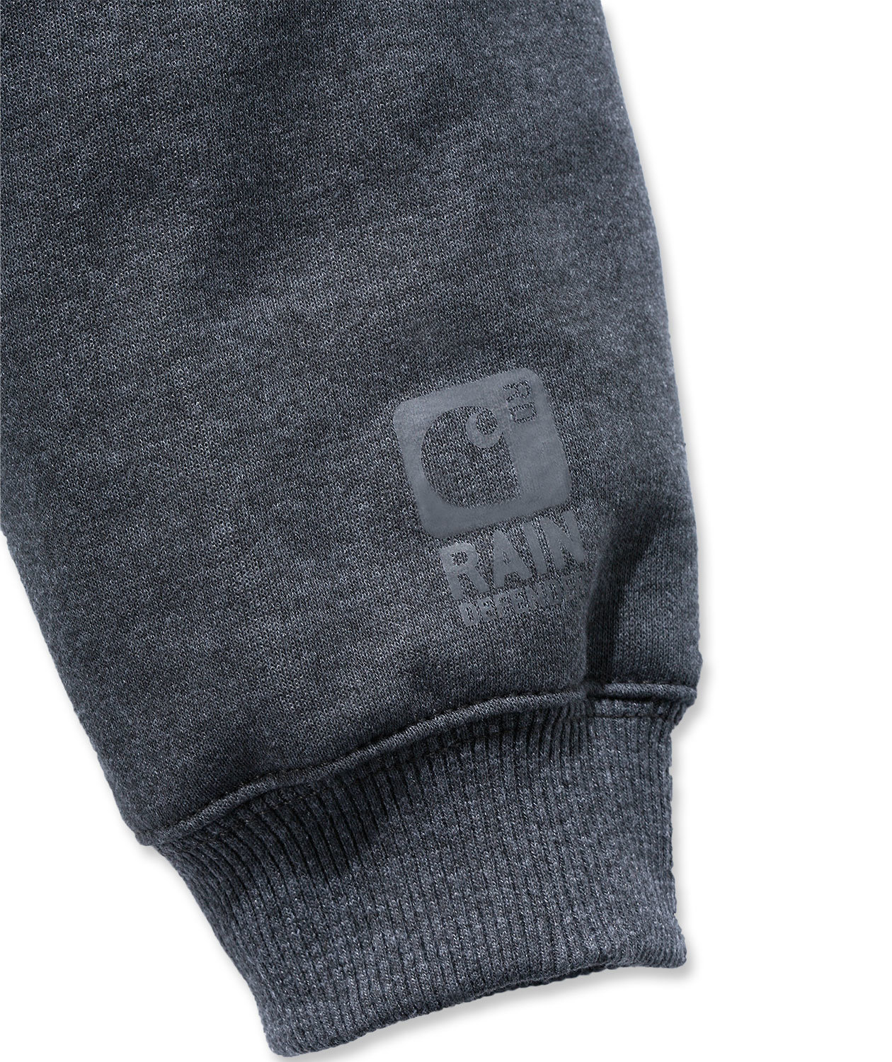 Carhartt Midweight h&aelig;ttetr&oslash;je, Carbon Heather, large image number 5