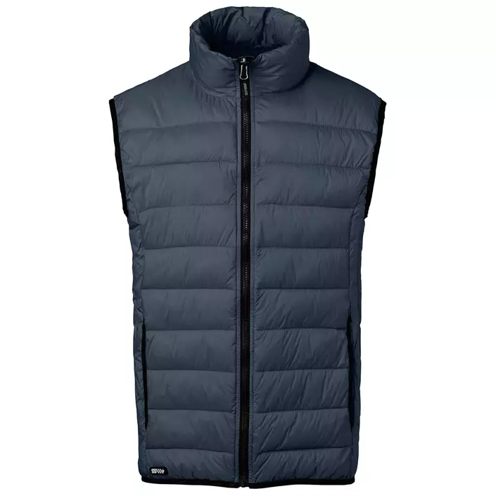 South West Ames quilted ﻿waistcoat, Navy, large image number 0