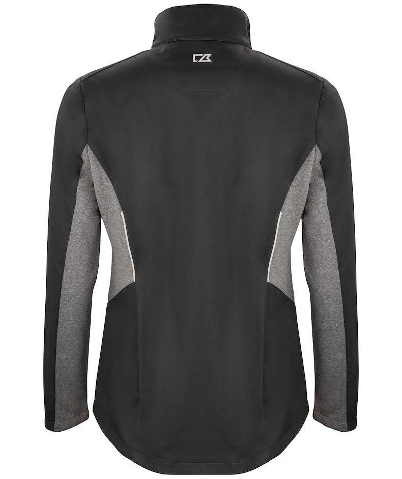 Cutter & Buck Navigate women's softshell jacket, Black