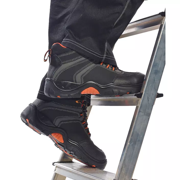 Portwest FC60 Compositelite Operis skyddskängor S3, Svart/Orange, large image number 1