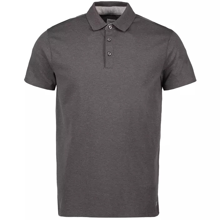 Seven Seas Polo T-skjorte, Dark Grey Melange, large image number 0