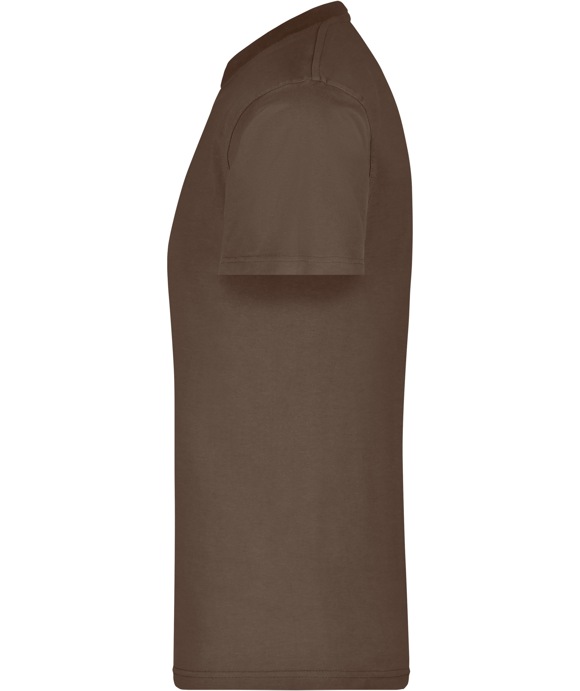 James & Nicholson T-shirt Round-T Heavy, Brown, large image number 3