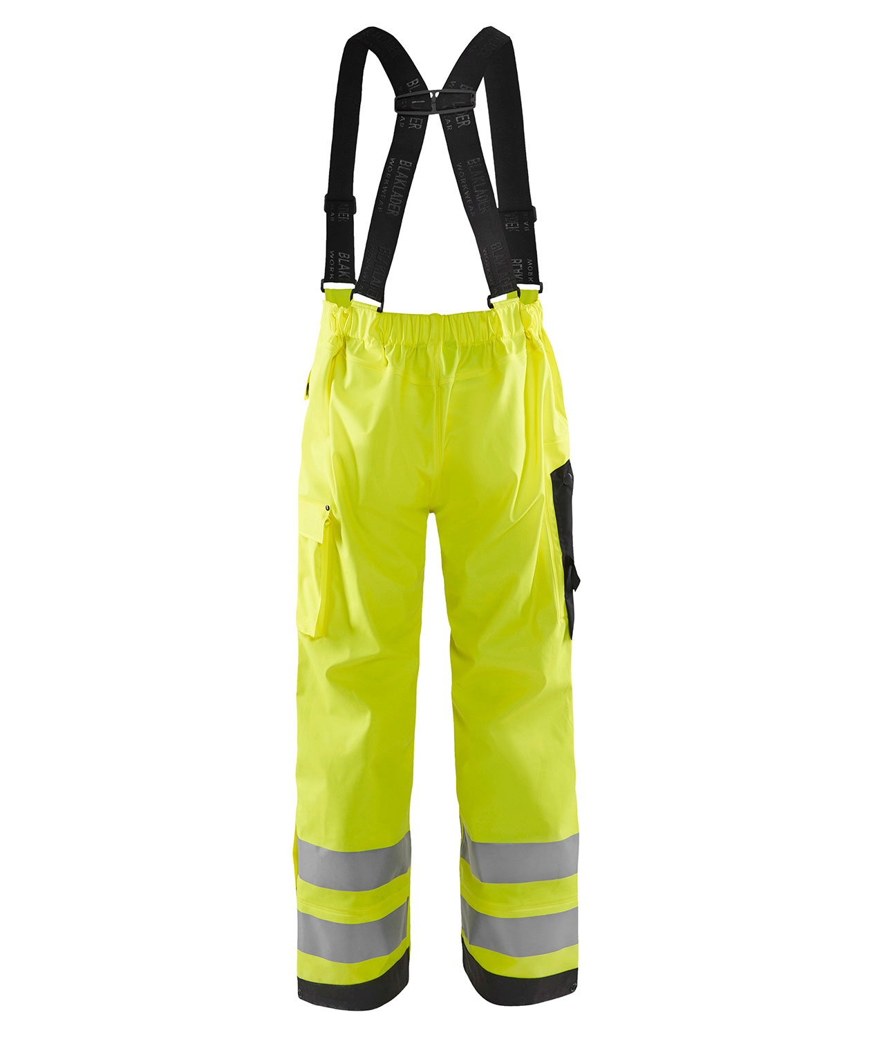 Bl&aring;kl&auml;der rain trousers, Hi-Vis Yellow