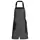 Kentaur Raw bib apron, Grey, Grey, swatch
