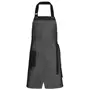 Kentaur Raw bib apron, Grey