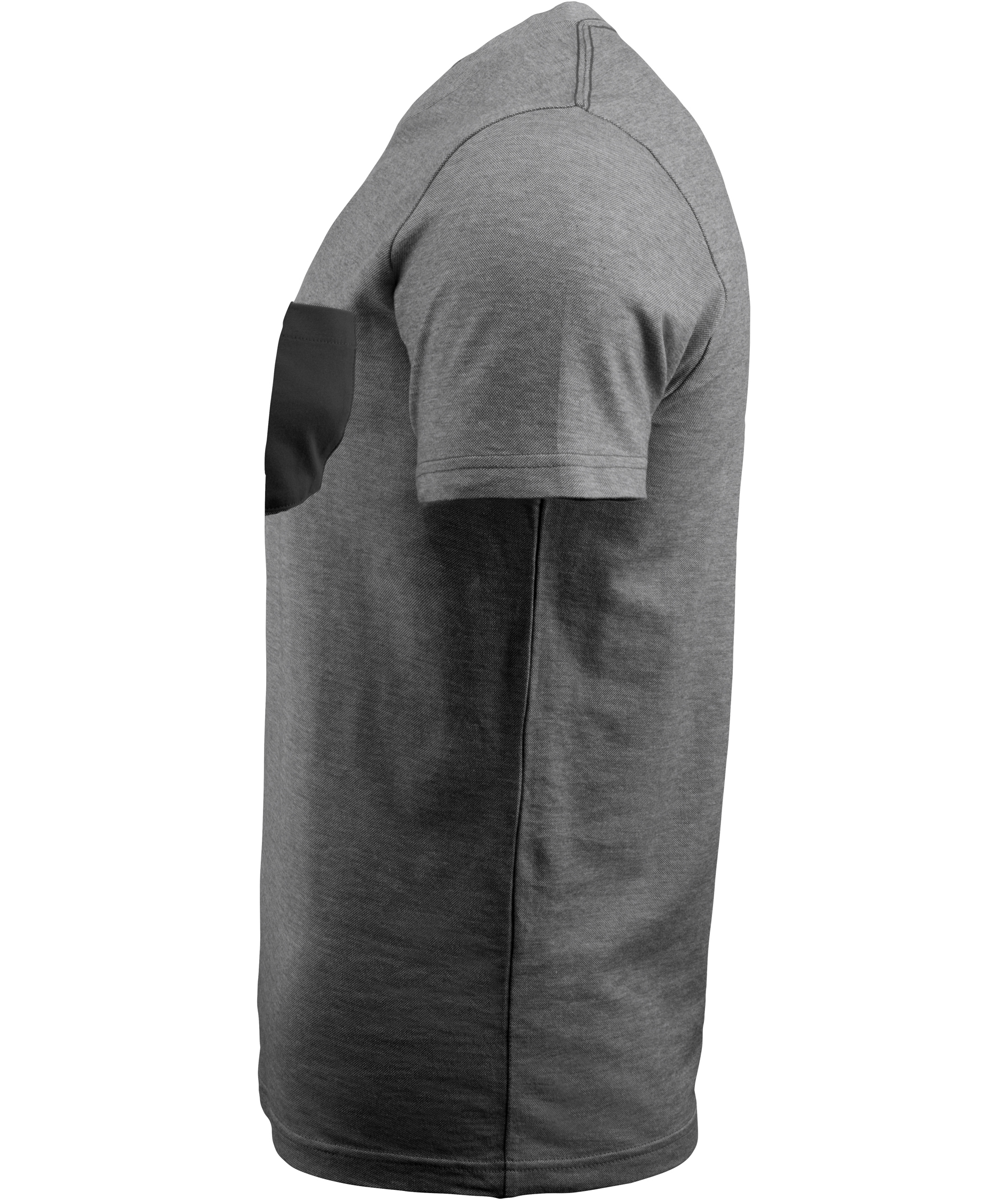 J. Harvest Sportswear Portwillow T-shirt, Black melange, large image number 3