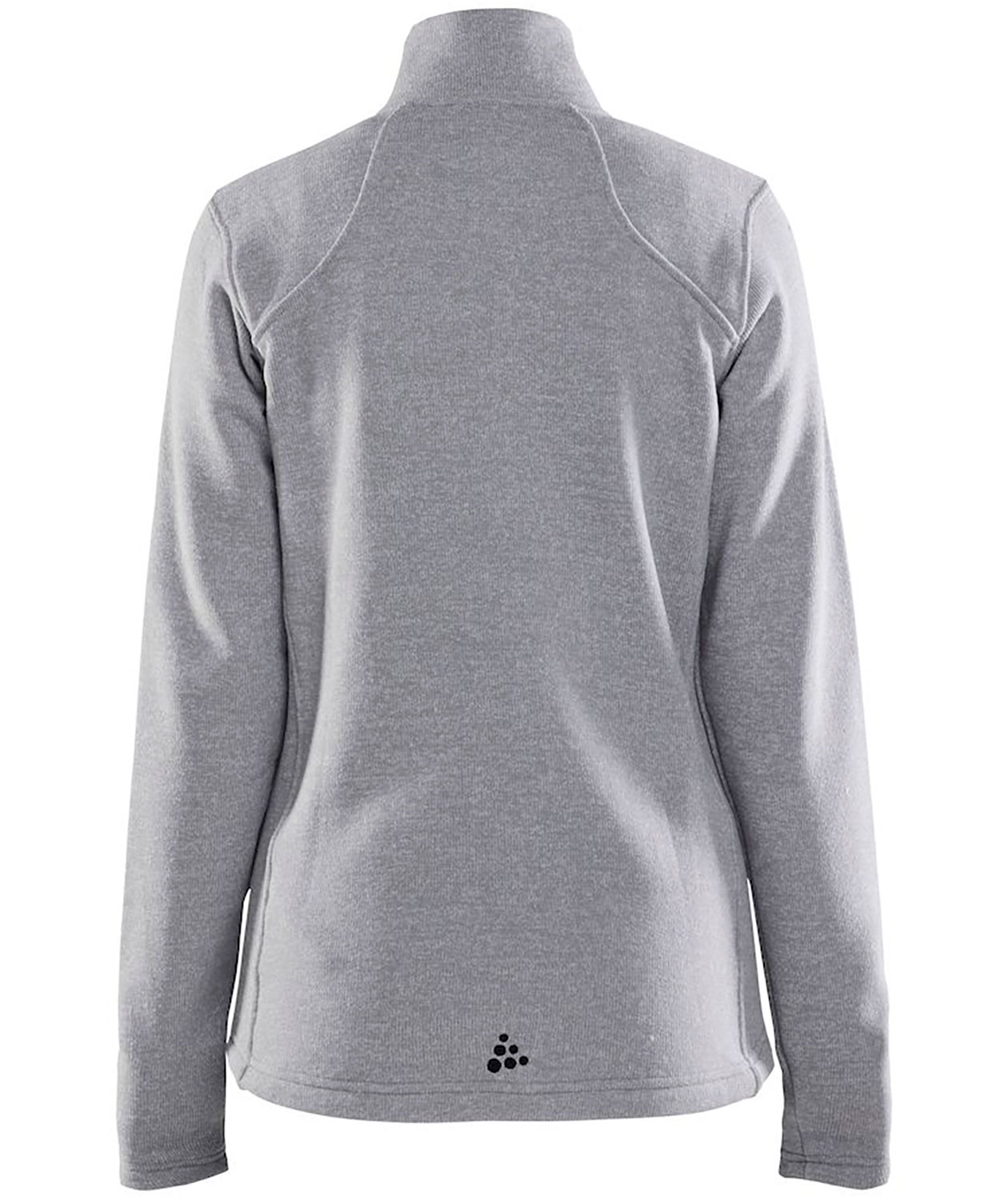 Craft ADV Explore Heavy women&acute;s fleece jacket, Grey Melange/Black, large image number 2