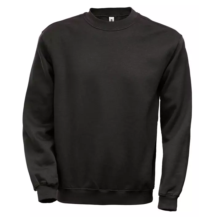 Fristads Acode klassisk sweatshirt, Svart, large image number 0