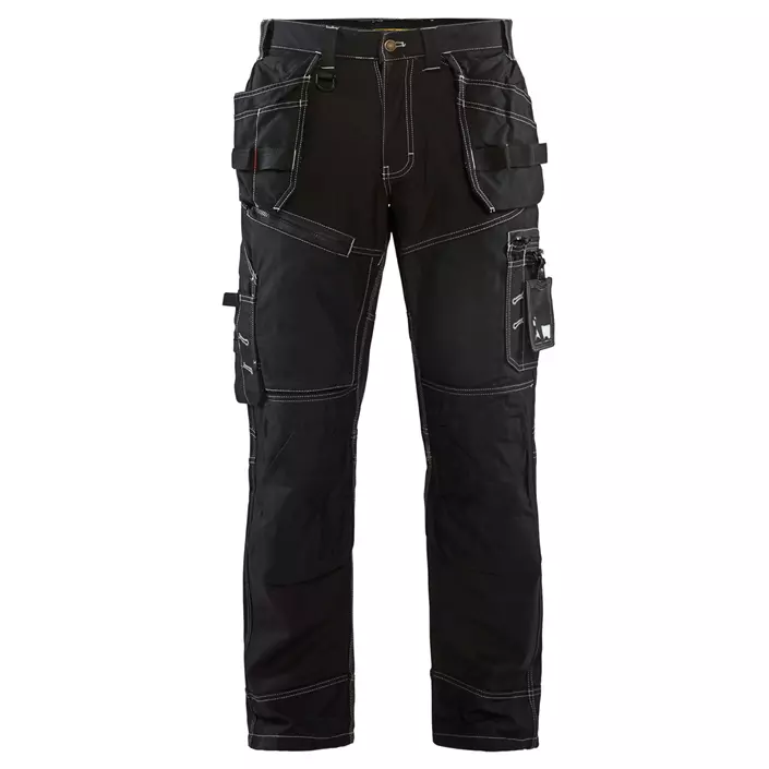 Blåkläder twill craftsman trousers X1500, Black, large image number 0
