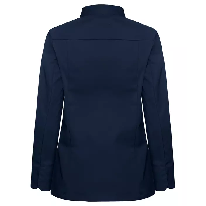 Segers slim fit women's chefs shirt, Marine Blue, large image number 1