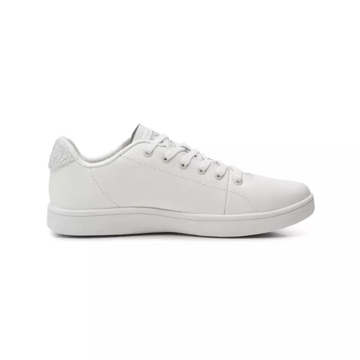 Woden Jane Leather III dame sneakers, Hvit, large image number 0